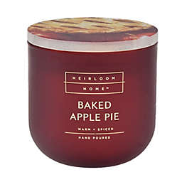 Heirloom Home™ Baked Apple Pie 14 oz. Jar Candle with Wood Lid