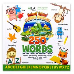 DMAI Animal Island Learning Adventure™ (AILA) Sit & Play 250 Words Book