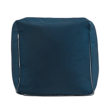 Madison Park Pacifica Square Outdoor Pouf. View a larger version of this product image.