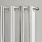 Alternate image 1 for Madison Park Sandbar Printed Stripe 3M Scotchgard Grommet Top Outdoor Curtain Panel (Single)