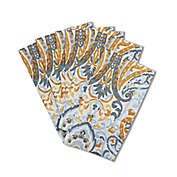 Paisley 32-Count Paper Guest Towels in Yellow