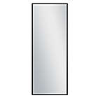 Alternate image 0 for Neutype Modern 59-Inch x 20-Inch Rectangular Floor Mirror with Stand in Black