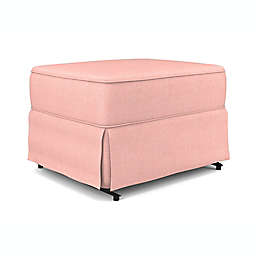Best Chairs® Fabric Gliding Ottoman in Blush
