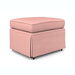 Best Chairs Model 0036 Skirted Gliding Ottoman in Blush