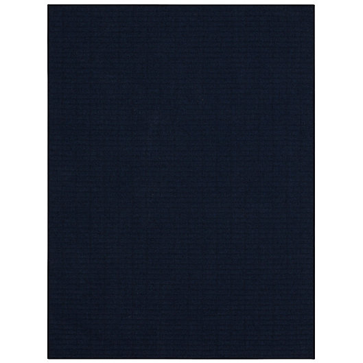 Simply Essential™ Cameron 4'6 x 6' Area Rug in Dark Blue. View a larger version of this product image.