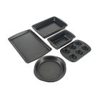 Alternate image 2 for Simply Essential&trade; 5-Piece Nonstick Carbon Steel Bakeware Set