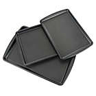 Alternate image 4 for Simply Essential&trade; 3-Piece Nonstick Baking Sheet Pans Set