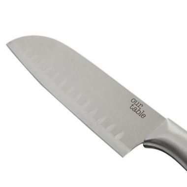 Our Table&trade; 2-Piece Stainless Steel Santoku Knife Set. View a larger version of this product image.