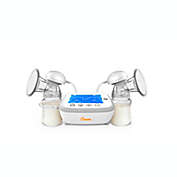 Crane Deluxe Cordless Electric Double Breast Pump in White