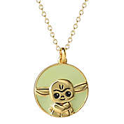 Disney&reg; Star Wars Brass 16-Inch Chain The Child Necklace