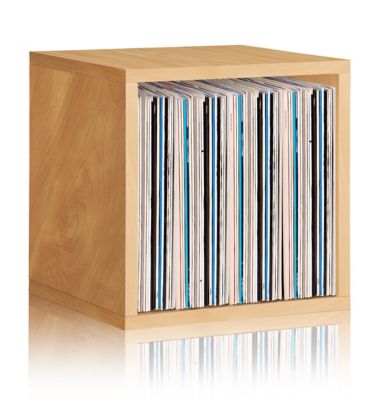 Way Basics Tool-Free Assembly zBoard paperboard Stackable Extra Large Storage Cube in Natural