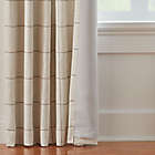 Alternate image 1 for Elrene Brighton 95-Inch Rod Pocket Room Darkening Window Curtain Panel in Linen (Single)
