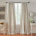 Alternate image 0 for Elrene Brighton 95-Inch Rod Pocket Room Darkening Window Curtain Panel in Linen (Single)