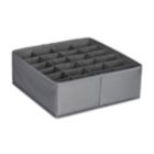 Alternate image 0 for Simply Essential&trade; 24-Compartment Drawer Organizer in Grey