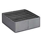 Alternate image 0 for Simply Essential&trade; 7-Compartment Drawer Organizer in Grey