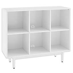 Liam 6-Cube Bookcase in White