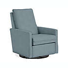 Alternate image 0 for Best Chairs Amelia Swivel Glider in Blue Slate