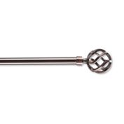 Simply Essential&trade; Birdcage Adjustable Single Curtain Rod Set