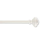 Alternate image 0 for Simply Essential&trade; Doorknob 36-72-Inch Adjustable Single Curtain Rod Set in Satin White