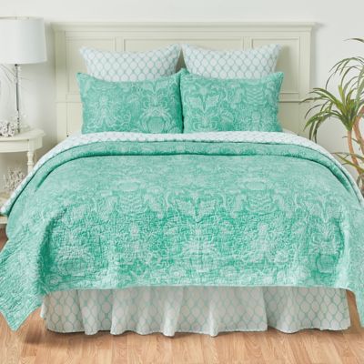 Turquoise Queen Quilt Bed Bath Beyond, Turquoise Bedding Queen