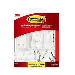 3M Command™ Variety Hanging Kit in White (Pack of 19)
