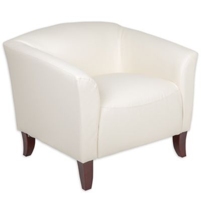 White Reception Chairs Bed Bath Beyond, White Leather Reception Chairs