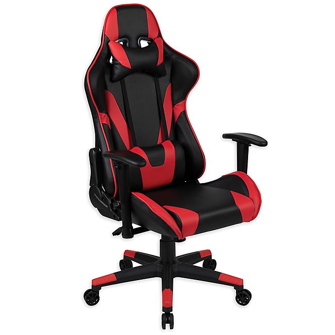 Flash Furniture Reclining Gaming Chair in Red