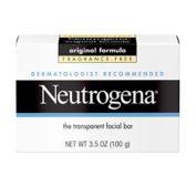 Neutrogena&reg; 3.5 oz. Fragrance Free Transparent Facial Bar Soap