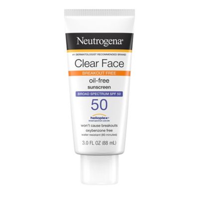Neutrogena&reg; 3 fl.oz. Clear Face Liquid Lotion Sunscreen SPF 50