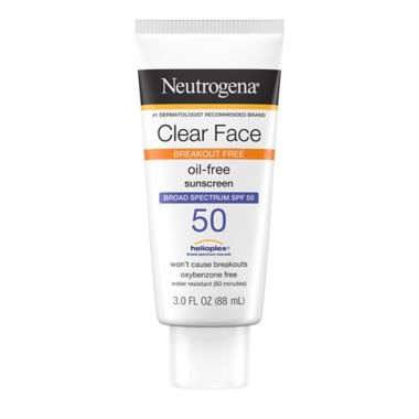Neutrogena&reg; 3 fl.oz. Clear Face Liquid Lotion Sunscreen SPF 50. View a larger version of this product image.