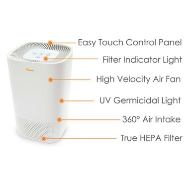 Crane&trade; True HEPA Air Purifier. View a larger version of this product image.