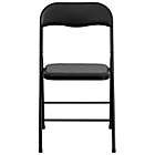Alternate image 4 for Flash Furniture 5-Piece Folding Card Table and Chairs Set in Black
