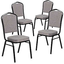Flash Furniture Hercules Banquet Chairs (Set of 4)