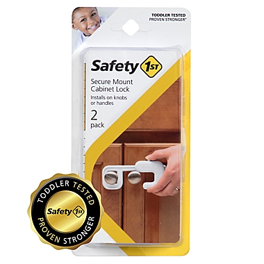 Safety 1st&reg; Secure Mount 2-Pack Child Resistant Cabinet Lock. View a larger version of this product image.