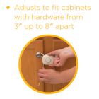 Alternate image 6 for Safety 1st OutSmart Flex Lock With Decoy Button in White