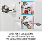 Alternate image 6 for Safety 1st&reg; Outsmart Lever Lock With Decoy Button in White