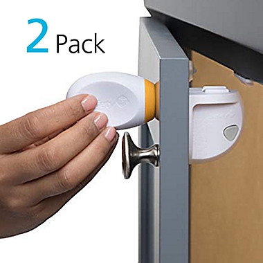 Safety 1st&reg; 2-Pack Adhesive Magnetic Locks with Key. View a larger version of this product image.