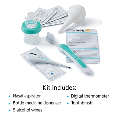 Safety 1st&reg; Deluxe Baby Heathcare &amp; Grooming Kit in Aqua. View a larger version of this product image.