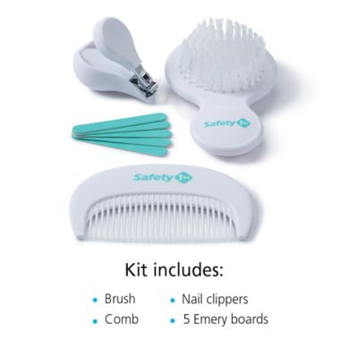 Safety 1st&reg; Deluxe Baby Heathcare &amp; Grooming Kit in Aqua. View a larger version of this product image.