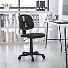 Alternate image 1 for Flash Furniture Mid-Back Mesh Pivoting Office Chair in Black