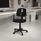 Alternate image 12 for Flash Furniture Mid-Back Mesh Pivoting Office Chair with Armrests in Black