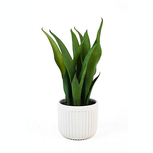 Alternate image 1 for Studio 3B™ 15-Inch Faux Green Potted Plant