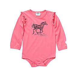 Carhartt® Run Wild Horse Graphic Knit Bodysuit in Pink