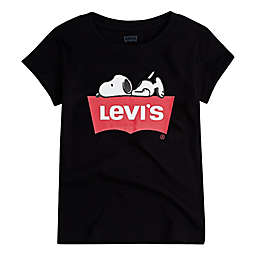 Levi's® Girls Snoopy Short Sleeve T-Shirt