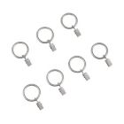 Alternate image 0 for Simply Essential&trade; Clip Rings in Graphite (Set of 7)