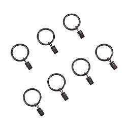 Simply Essential™ Clip Rings in Oil Rubbed Bronze (Set of 7)