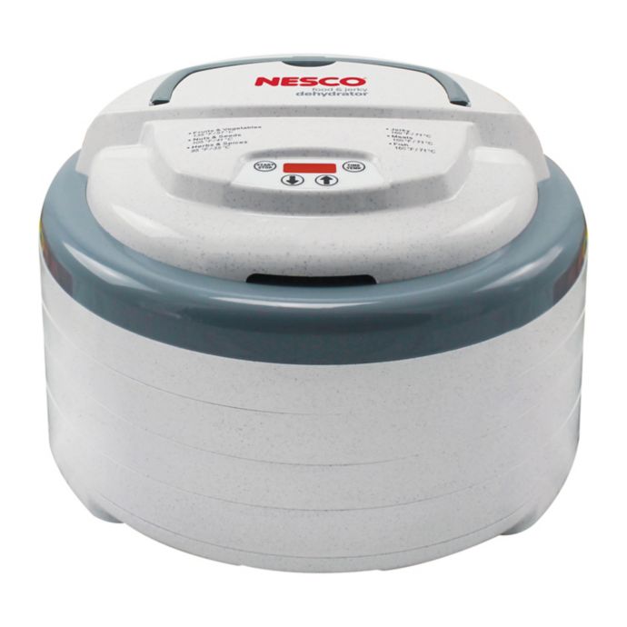 Nesco® 600watt Top Mounted Food Dehydrator with Timer Bed Bath and