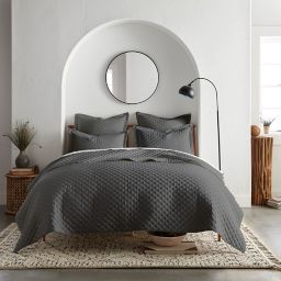 Linen/Cotton 3-Piece Quilt Set