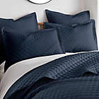 Alternate image 6 for Linen/Cotton 2-Piece Twin Quilt Set in Navy