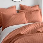 Alternate image 5 for Linen/Cotton 2-Piece Twin Quilt Set in Clay